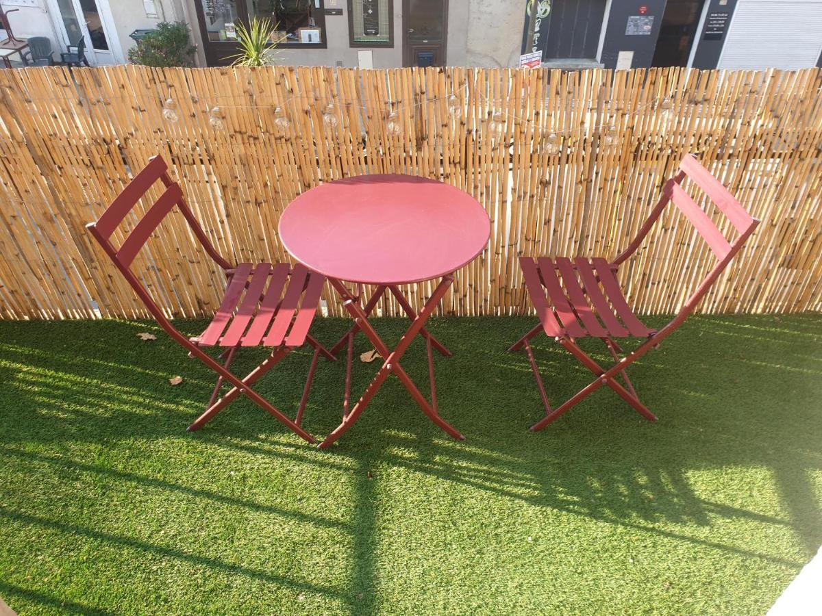 Studio Tout Confort Centre Ville - Balcon, Clim, Tv, Wifi 玛赞 外观 照片